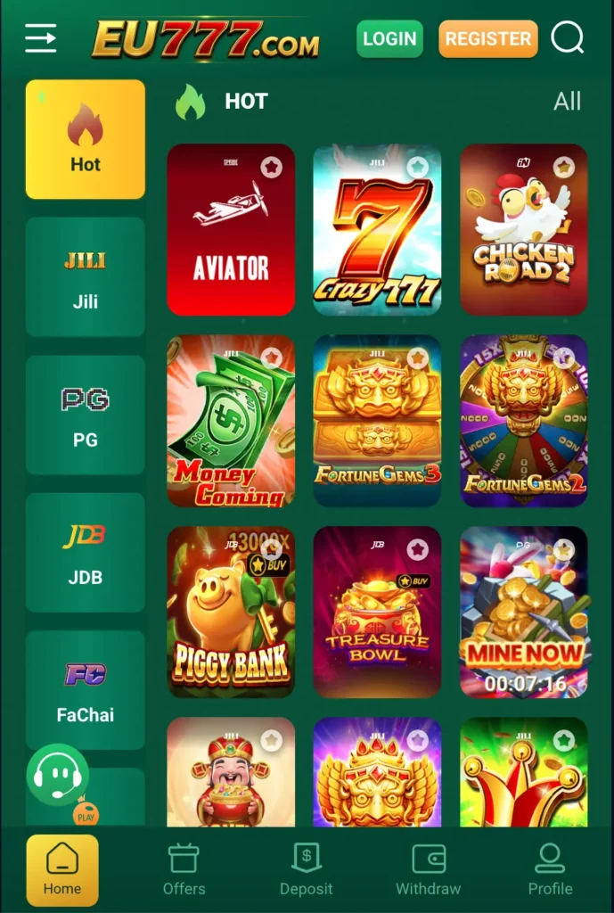 EU777 Game